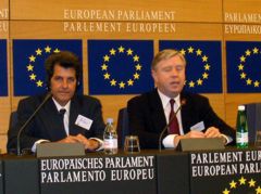 Oswaldo Payá en el Parlamento europeo
